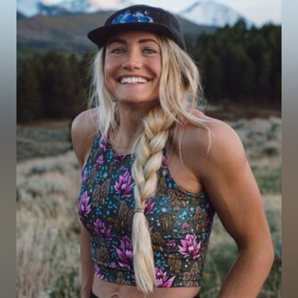 ✨ Rachel Pohl Active Cropped Tank - Recycled Materials - Size XS ✨